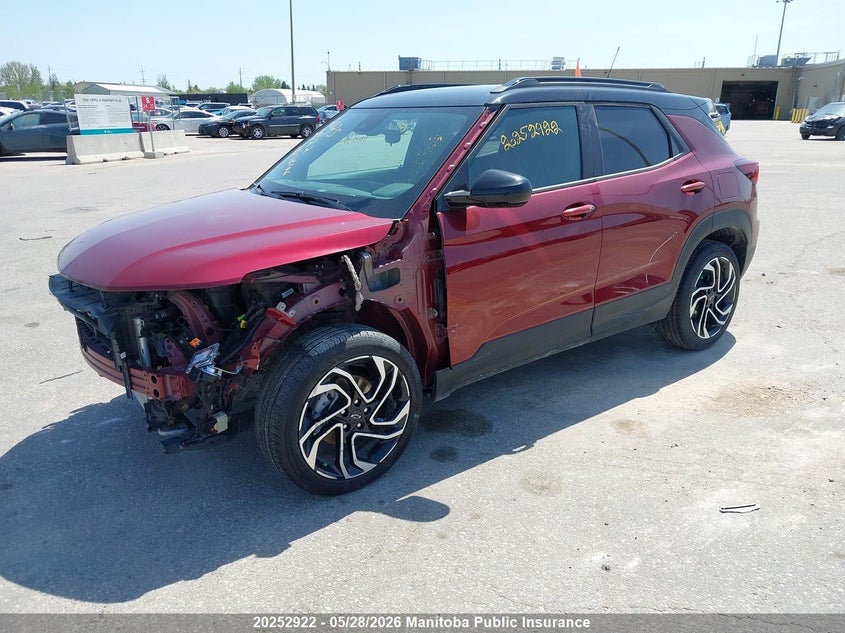 Vin: kl79musl0sb155257, lot: 10263906, chevrolet trailblazer rs turbo null 20252