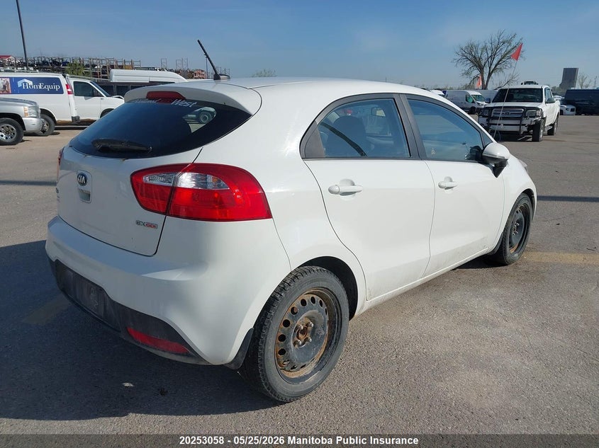 Vin: knadn5a36e6933783, lot: 10264042, kia rio5 ex 20144