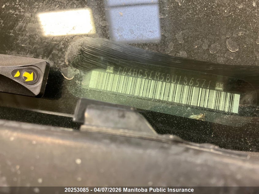 2011 Buick Lucerne Cxl V6 VIN: 1G4HC5EM5BU136571 Lot: 20253085