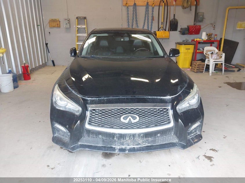 2014 Infiniti Q50 VIN: JN1BV7AR0EM700555 Lot: 20253110