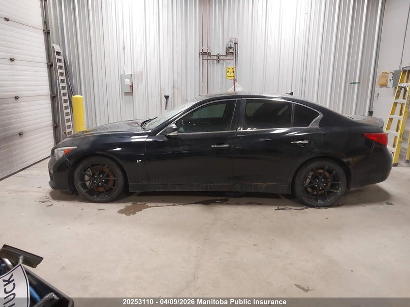 2014 Infiniti Q50 VIN: JN1BV7AR0EM700555 Lot: 20253110