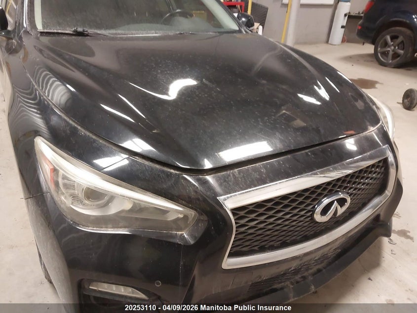 2014 Infiniti Q50 VIN: JN1BV7AR0EM700555 Lot: 20253110