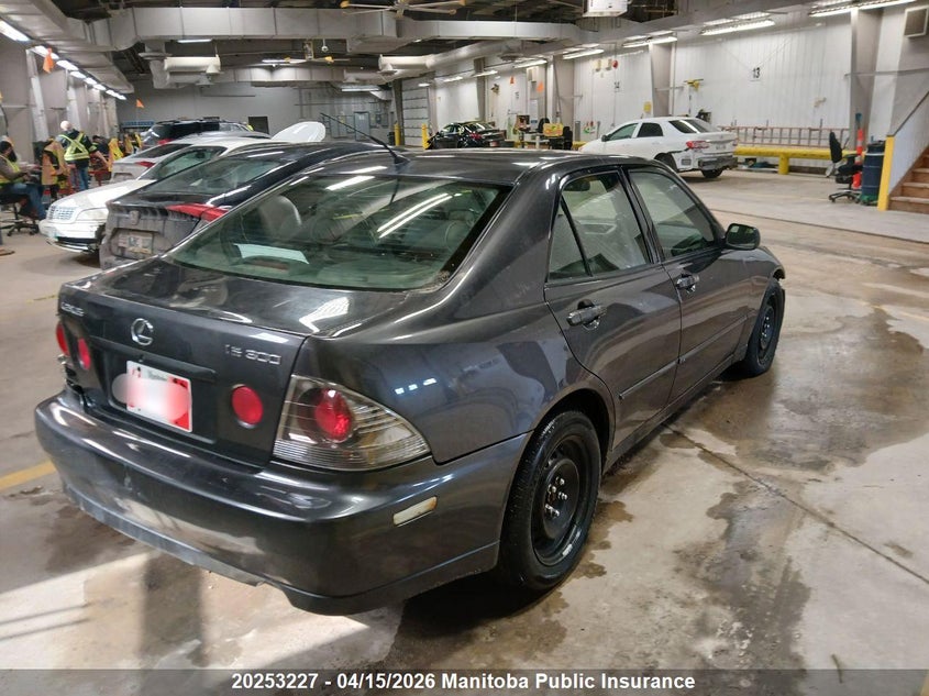 2002 Lexus Is 300 VIN: JTHBD192120043495 Lot: 20253227