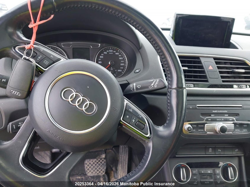 2017 Audi Q3 VIN: WA1GCCFS8HR012902 Lot: 20253364