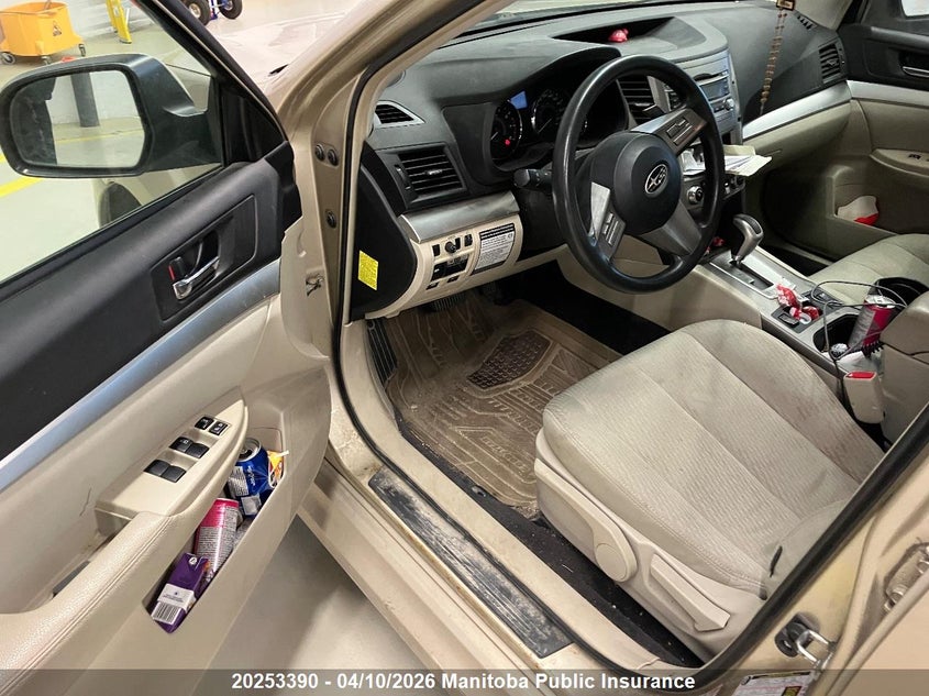 2010 Subaru Legacy 2.5I VIN: 4S3BMGA64A3240483 Lot: 20253390