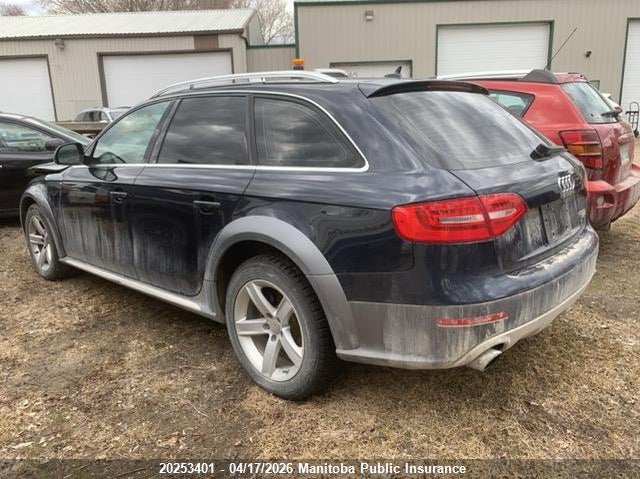 2013 Audi A4 2.0T Allroad Quattro VIN: WA1VFAFL3DA075894 Lot: 20253401