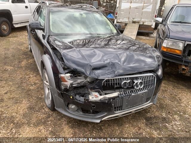 2013 Audi A4 2.0T Allroad Quattro VIN: WA1VFAFL3DA075894 Lot: 20253401