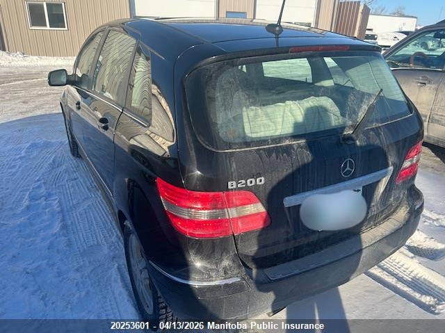 2009 Mercedes Benz B200 VIN: WDDFH33X49J465522 Lot: 20253601