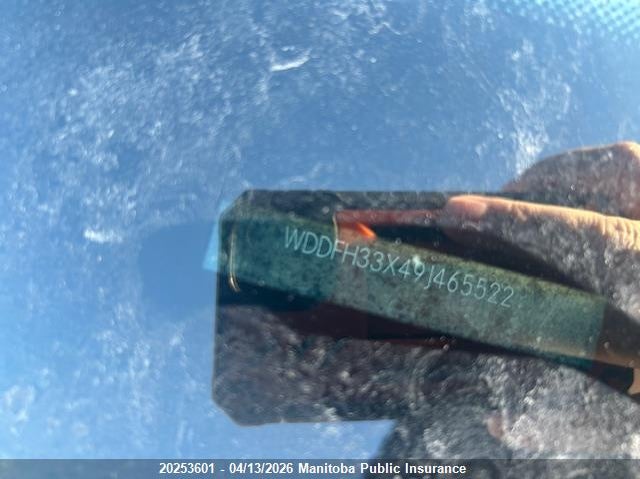 2009 Mercedes Benz B200 VIN: WDDFH33X49J465522 Lot: 20253601