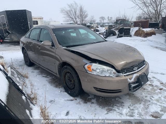 2G1WB58N679342580 2007 Chevrolet Impala Ls V6 auction photo 1