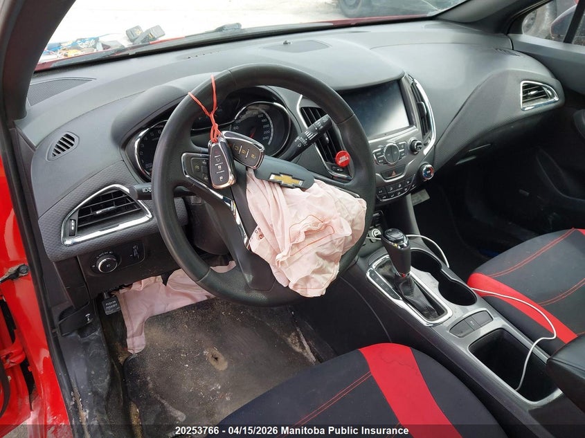 2018 Chevrolet Cruze Lt VIN: 3G1BE6SM3JS609342 Lot: 20253766