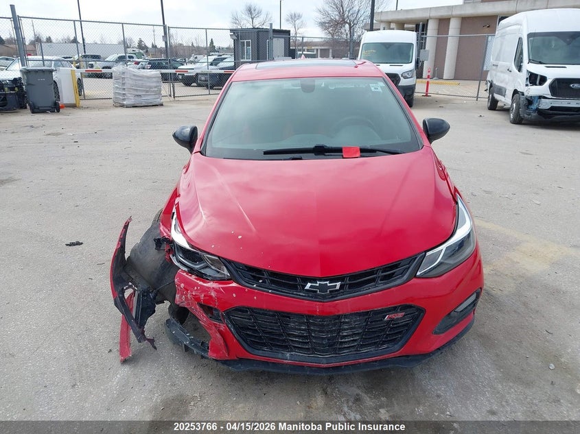 2018 Chevrolet Cruze Lt VIN: 3G1BE6SM3JS609342 Lot: 20253766