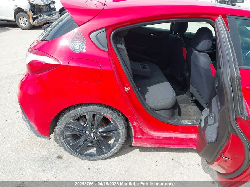 2018 Chevrolet Cruze Lt VIN: 3G1BE6SM3JS609342 Lot: 20253766