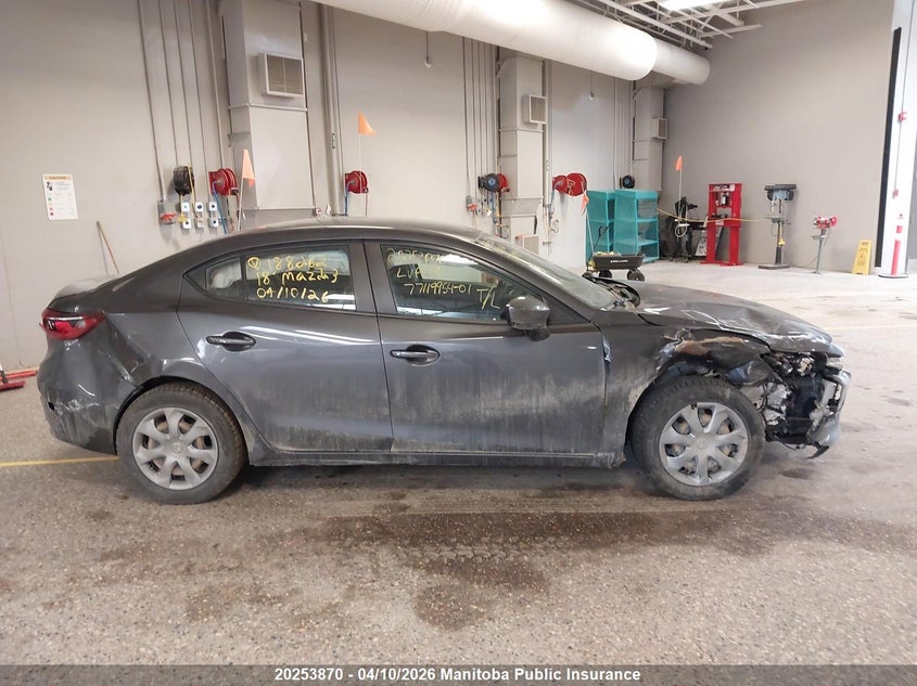 2018 Mazda Mazda3 Gx Sky VIN: JM1BN1U79J1188262 Lot: 20253870