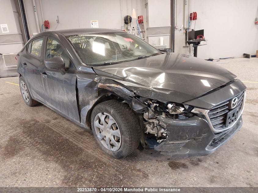 2018 Mazda Mazda3 Gx Sky VIN: JM1BN1U79J1188262 Lot: 20253870