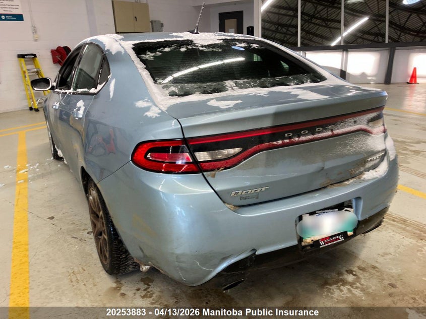 2013 Dodge Dart Se VIN: 1C3CDFBA8DD224730 Lot: 20253883