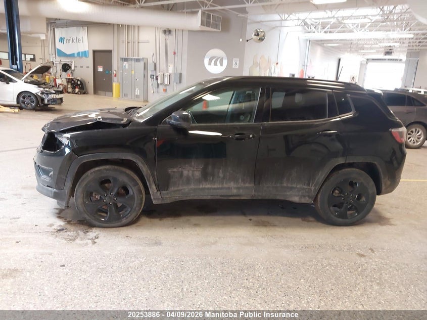 2018 Jeep Compass North VIN: 3C4NJDBB3JT398186 Lot: 20253886