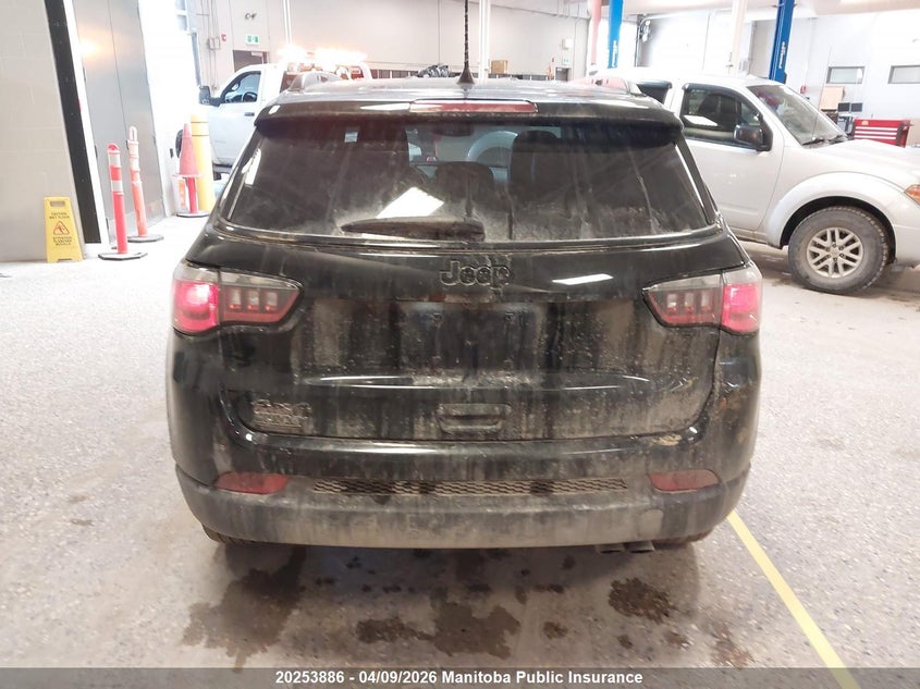 2018 Jeep Compass North VIN: 3C4NJDBB3JT398186 Lot: 20253886