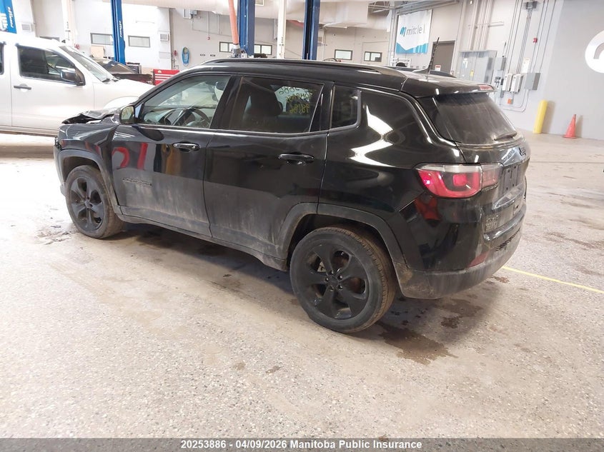 2018 Jeep Compass North VIN: 3C4NJDBB3JT398186 Lot: 20253886