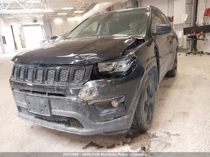 2018 Jeep Compass North VIN: 3C4NJDBB3JT398186 Lot: 20253886