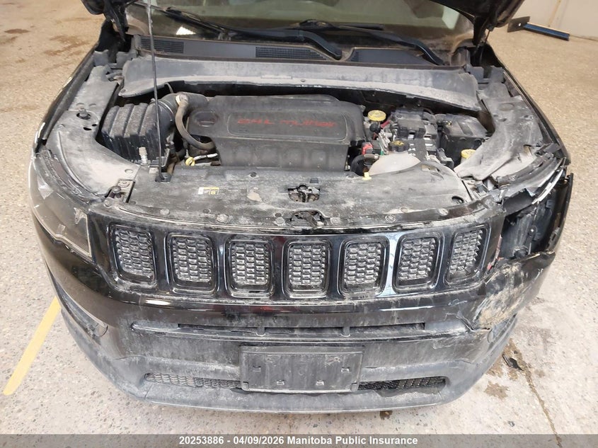 2018 Jeep Compass North VIN: 3C4NJDBB3JT398186 Lot: 20253886