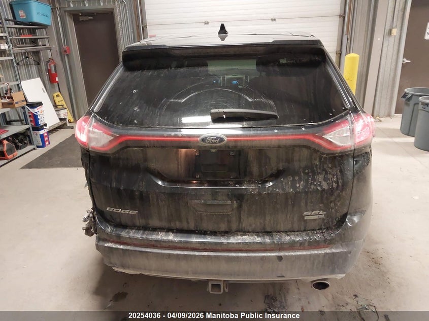 2016 Ford Edge Sel VIN: 2FMPK4J96GBC27050 Lot: 20254036