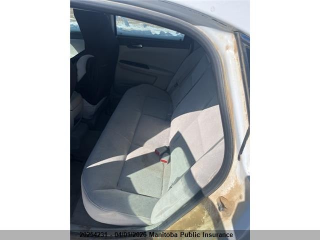 2011 Chevrolet Impala Lt V6 VIN: 2G1WG5EK0B1265207 Lot: 20254231