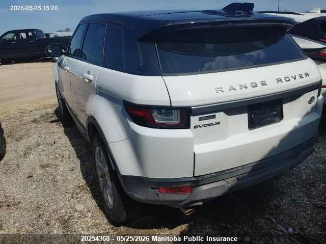 Vin: salvp2bgxgh152332, lot: 10265352, land rover range rover evoque se 20163