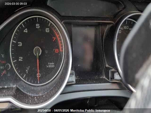 2013 Audi A5 2.0T Quattro VIN: WAUDFBFR9DA075679 Lot: 20254450