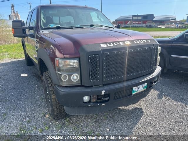 2009 FORD F250 SD XLT CREW CAB