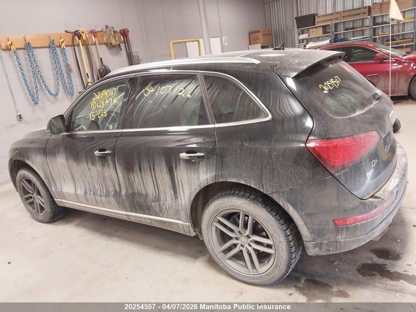 2015 Audi Q5 VIN: WA1VFCFP4FA128474 Lot: 20254507