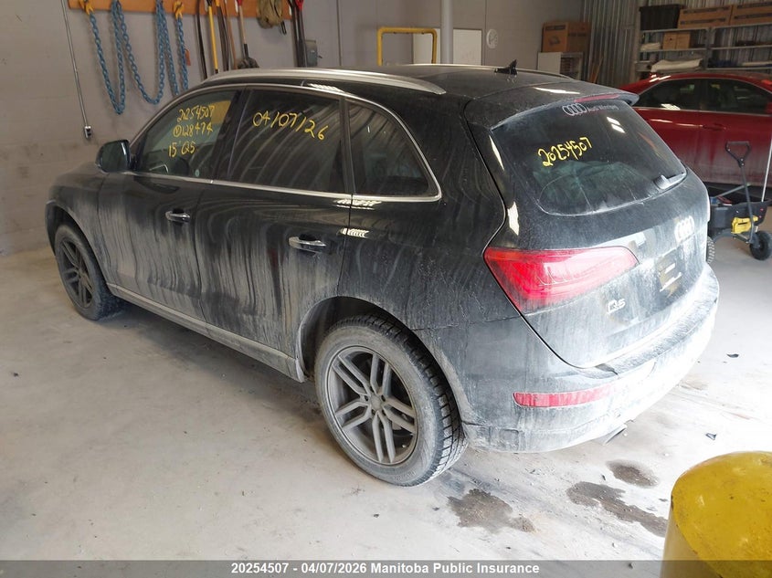 2015 Audi Q5 VIN: WA1VFCFP4FA128474 Lot: 20254507