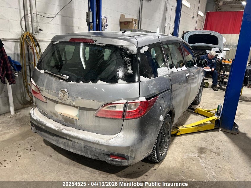 2012 Mazda 5 Mazda Gs VIN: JM1CW2CL3C0107111 Lot: 20254525