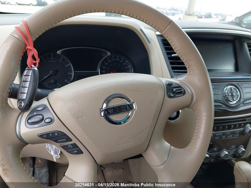 2015 Nissan Pathfinder Sl VIN: 5N1AR2MM5FC679799 Lot: 20254631