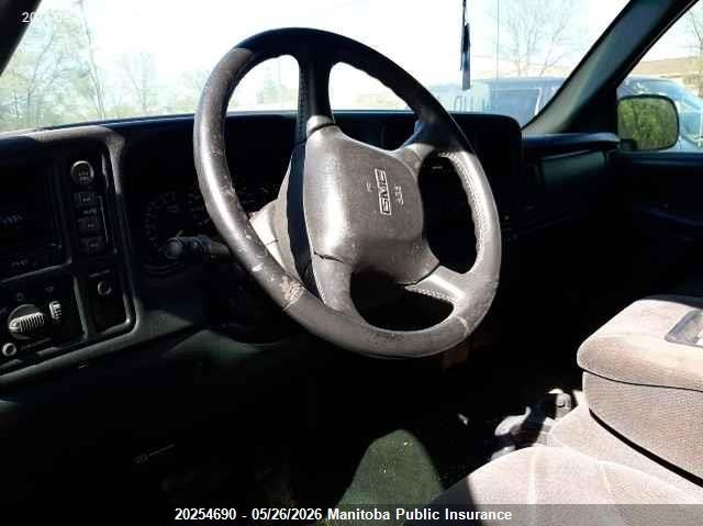 2002 GMC SIERRA 1500 EXT CAB PICKUP 4.8L V8 FI F
