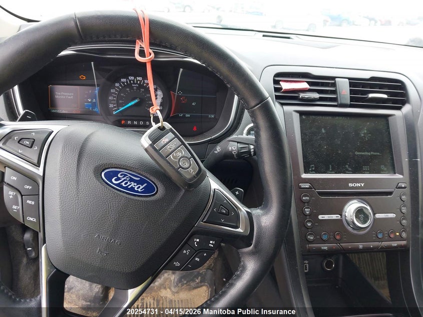 2018 Ford Fusion Titanium VIN: 3FA6P0D9XJR209879 Lot: 20254731