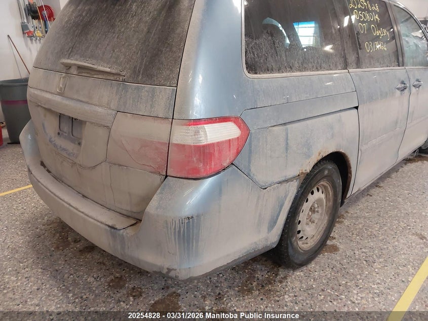 2007 Honda Odyssey Ex VIN: 5FNRL38437B508014 Lot: 20254828