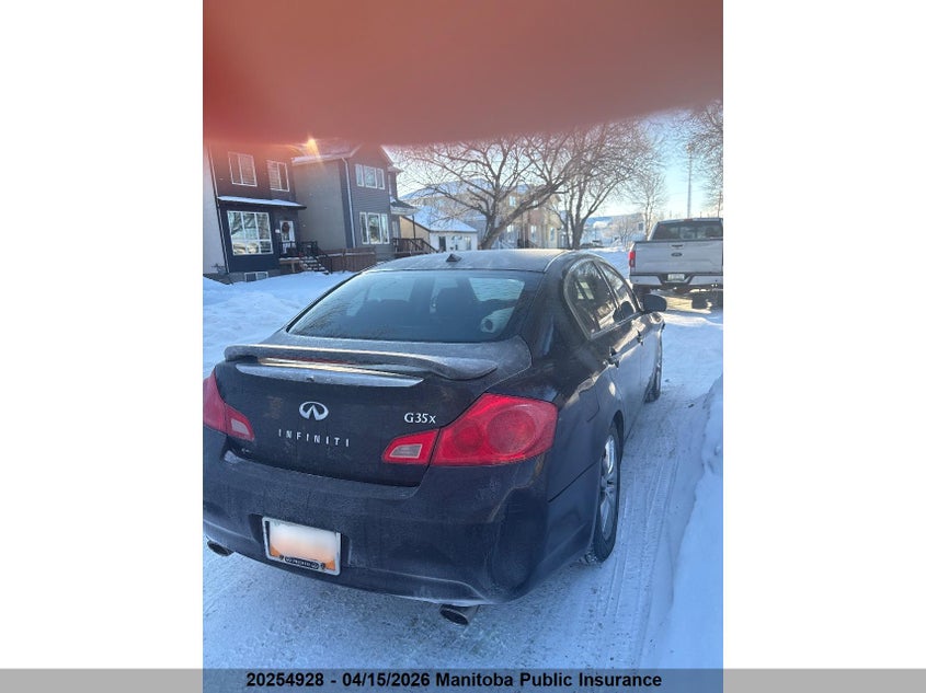 2007 Infiniti G35X Luxury VIN: JNKBV61F87M821137 Lot: 20254928