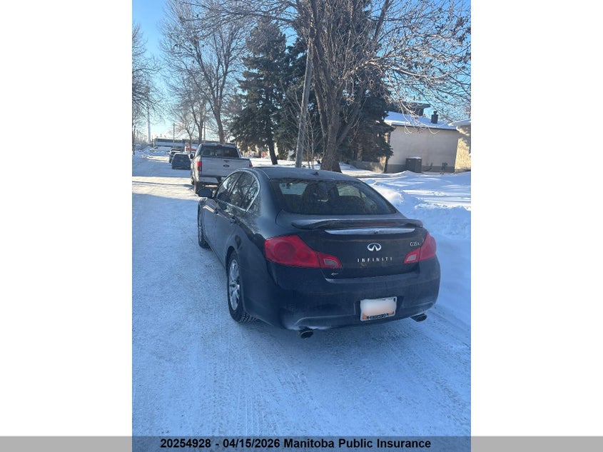 2007 Infiniti G35X Luxury VIN: JNKBV61F87M821137 Lot: 20254928