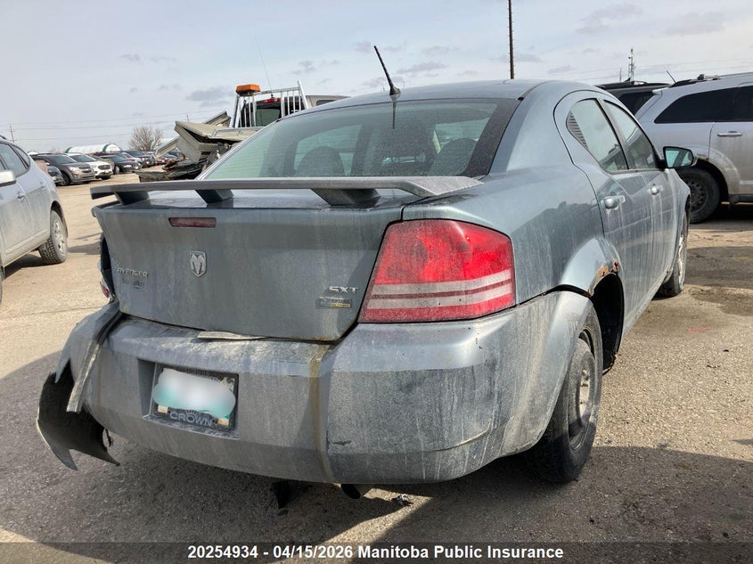 2008 Dodge Avenger Sxt V6 VIN: 1B3LC56R48N166741 Lot: 20254934