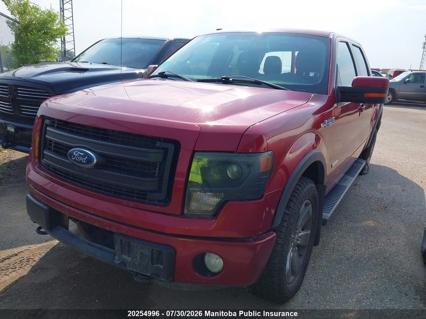 2013 FORD F150 FX4 SUPERCREW PICKUP GAS
