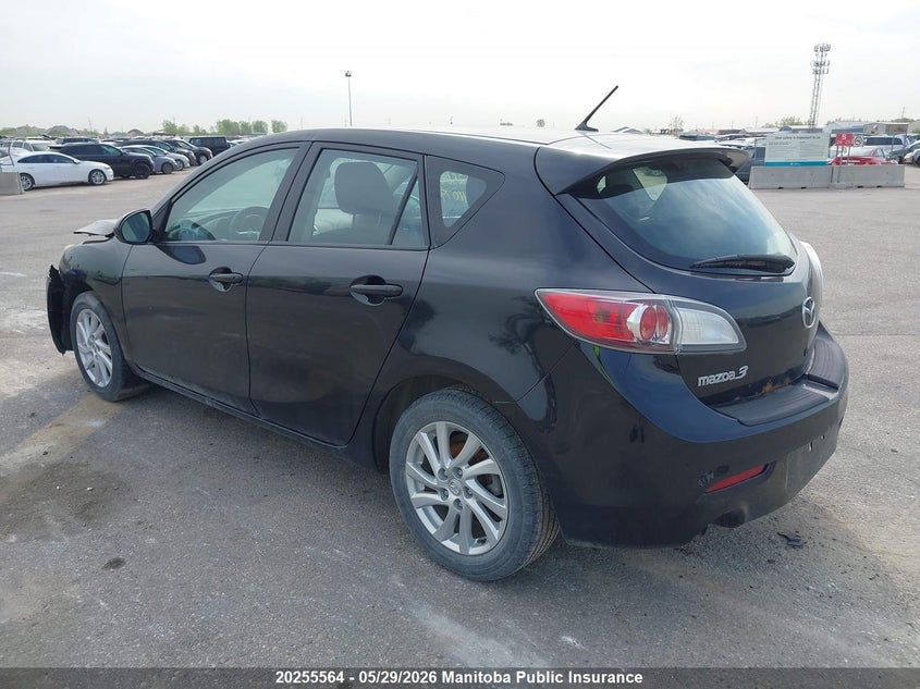 Vin: jm1bl1kf8c1576179, lot: 10266548, mazda 3 mazda sport gx 20123