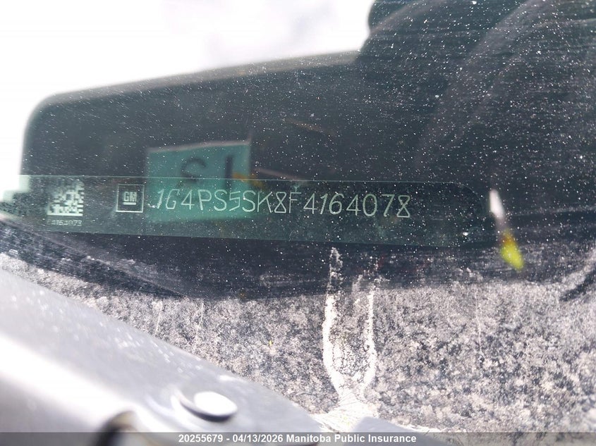 2015 Buick Verano VIN: 1G4PS5SK8F4164078 Lot: 20255679