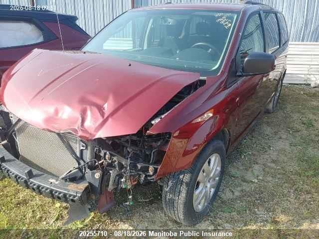 2018 Dodge Caravan, Front, IAAI, VIN 2C4RDGBG6JR173656 — photo 2