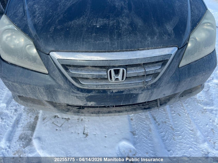 2005 Honda Odyssey Ex VIN: 5FNRL38495B510606 Lot: 20255775