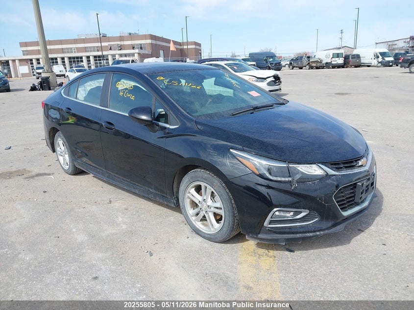 2016 CHEVROLET CRUZE LT TURBO