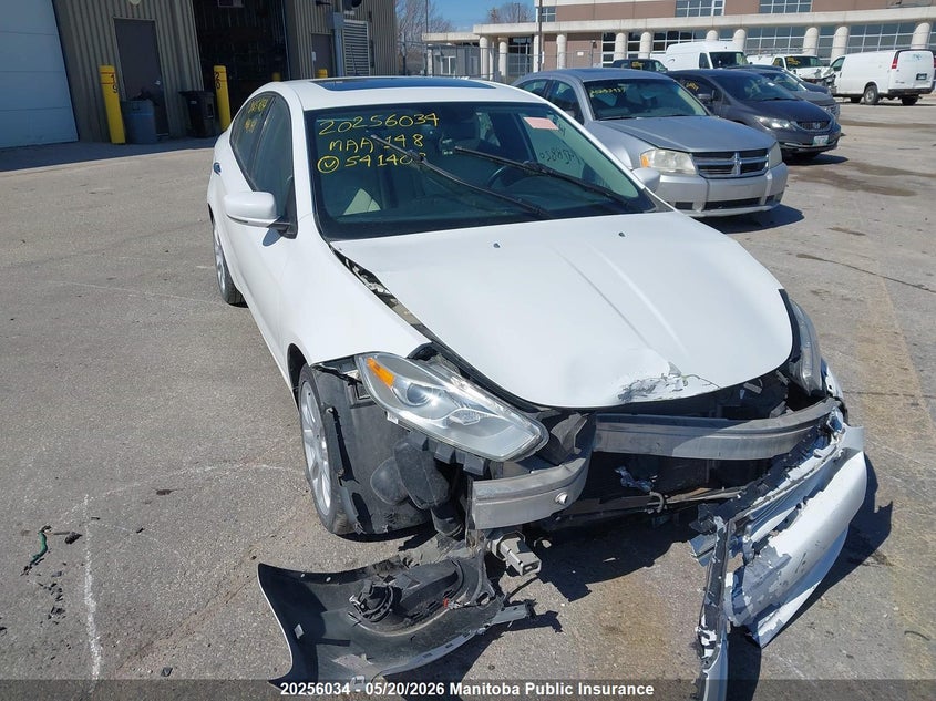 2016 Dodge Dart Limited VIN: 1C3CDFCB5GD541408 Lot: 20256034