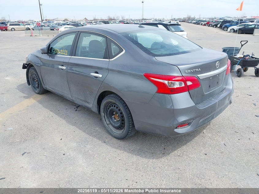 2016 Nissan Sentra S/Sv/Sr/Sl VIN: 3N1AB7APXGL636847 Lot: 20256119
