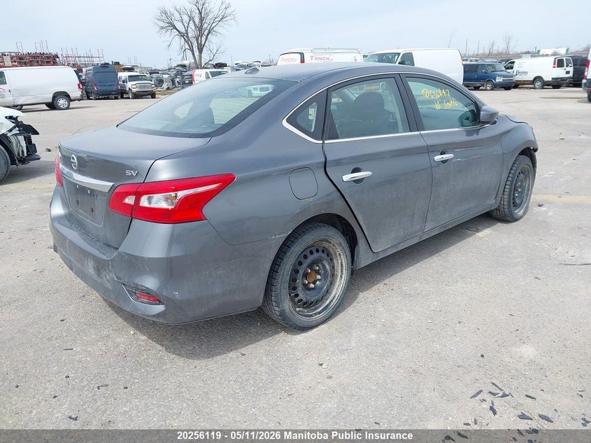 2016 Nissan Sentra S/Sv/Sr/Sl VIN: 3N1AB7APXGL636847 Lot: 20256119