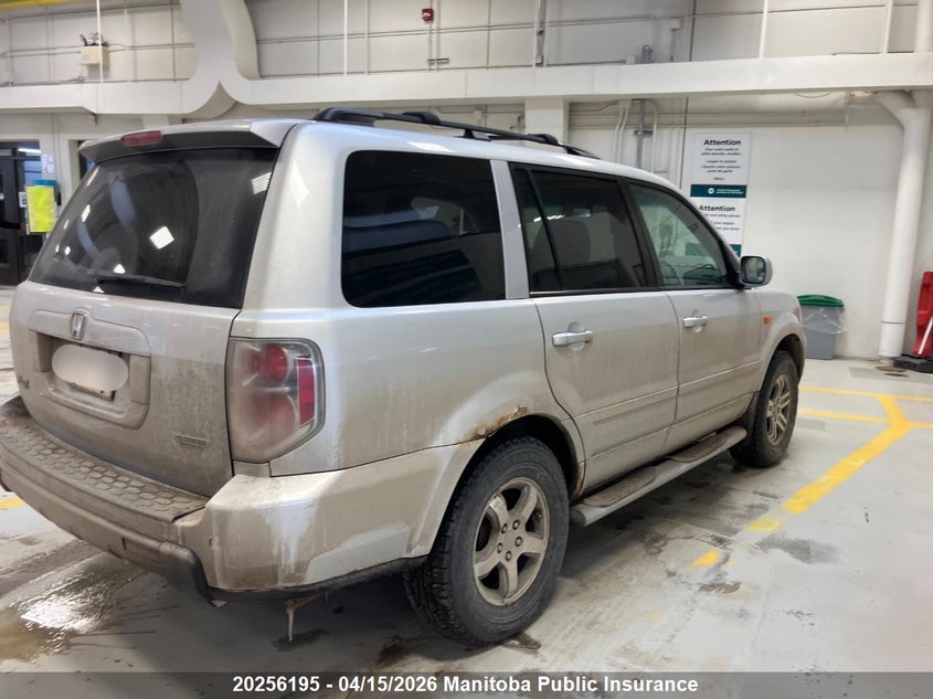 2008 Honda Pilot Ex VIN: 5FNYF18308B500002 Lot: 20256195